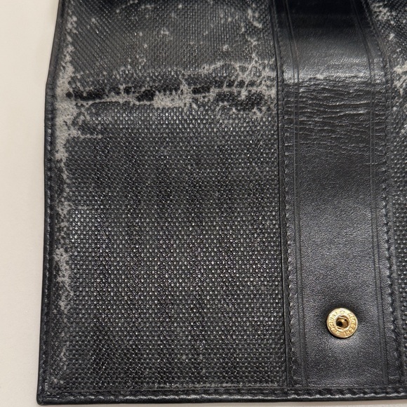 Fendi Black Textured Leather Wallet - Picture 7 of 10